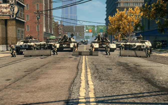 Large STAG roadblock (level 5)