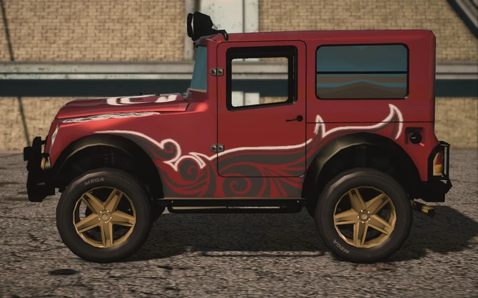 Swindle (BH with decals) - side in Saints Row IV
