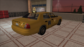 Saints Row variants - Taxi - Eagle - rear right