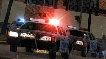 Stilwater Police Five-Os with flashing lights