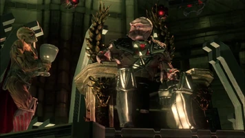 Zinyak asks Zinjai whether the  is watching