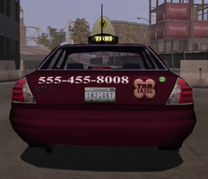 Taxi - rear in Saints Row