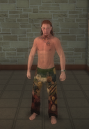 Tobias without helmet in Saints Row 2