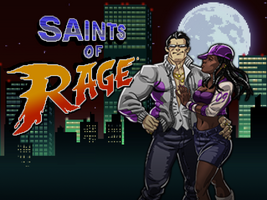 Welcome Back - Saints of Rage - title screen