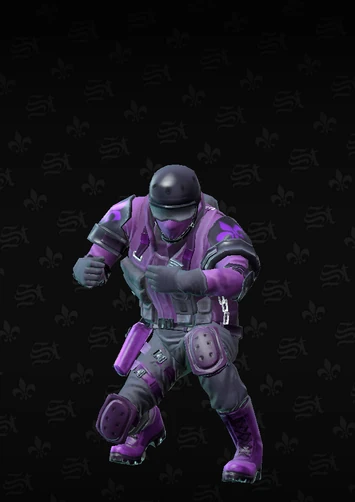 Saints SWAT riot - Colin - character model in Saints Row: The Third