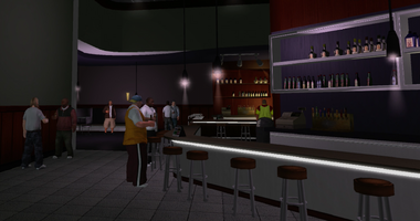 Stocks interior bar in Saints Row