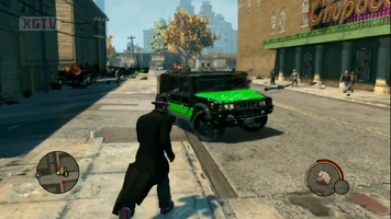 Bulldog in a trailer for Saints Row The Third