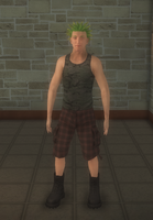 Punk male - asian generic - character model in Saints Row 2