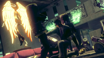 Saints Row IV Announce Teaser - unknown saints interior - possibly HQ