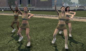 Action Node - Cheerleaders