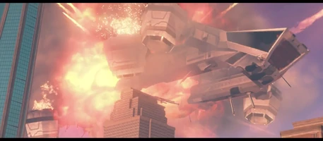 The Daedalus is destroyed