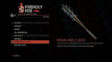 Weapon - Melee - Baseball Bat - Rat Stick - Mean and Clean