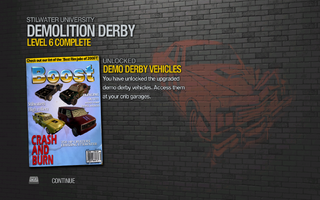 Demo Derby Vehicles unlocked in Saints Row 2