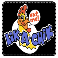 Lik-a-Chik mascot patch