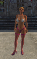 Stripper - Latina - bikini - character model in Saints Row