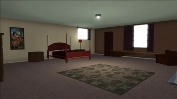 Lopez Mansion in Saints Row - Bedroom 1