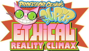 Professor Genki's Super Ethical Reality Climax logo