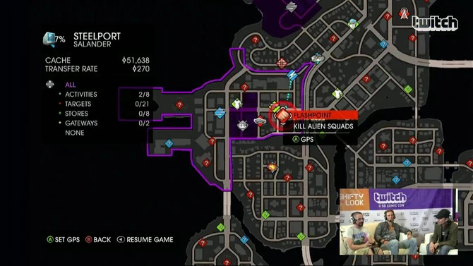 Saints Row 2Fight Club icon used for Flashpoints in Saints Row IV