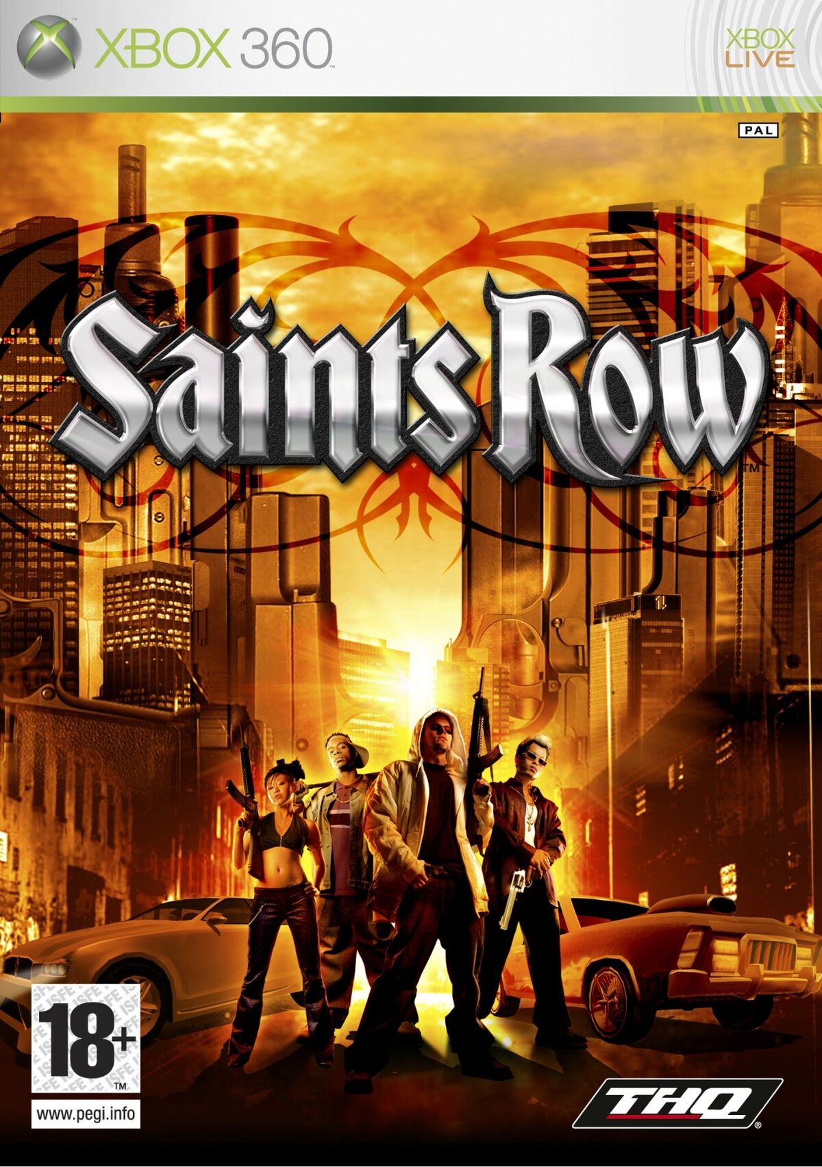 Saints Row (Microsoft Xbox 360, 2006) - European Version for sale