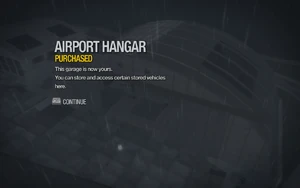 Airport Hangar purchased