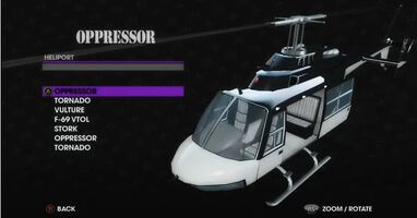 Oppressor - Morningstar variant in Heliport