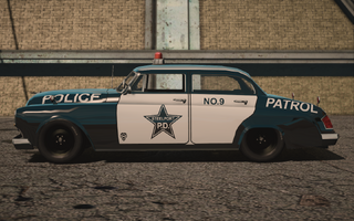 Saints Row IV variants - Gunslinger Police - side