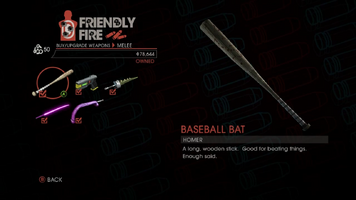 Weapon - Melee - Baseball Bat - Main