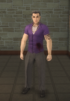 Johnny Gat - blood - character model in Saints Row 2