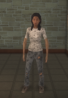 Junky - hispanic female - character model in Saints Row 2