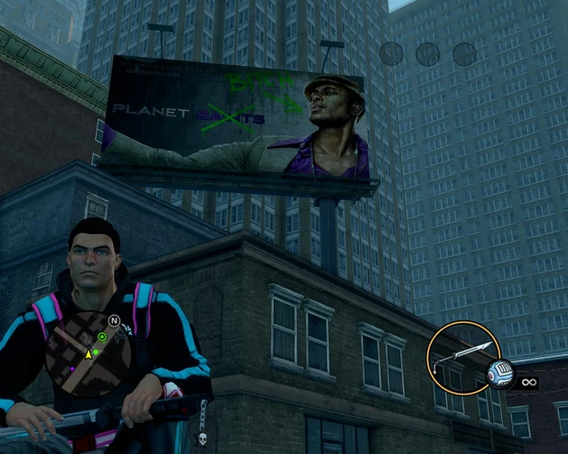 The vandalized Pierce poster