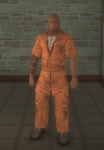 prisonfight - white Prisonfight male B - character model in Saints Row 2
