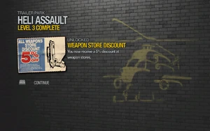 5% Weapon store discount unlocked