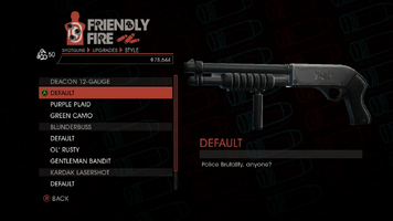 Weapon - Shotguns - Pump-Action Shotgun - Deacon 12-Gauge - Default