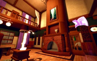 University Loft - Ultra Modern - fireplace