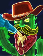 Boss Factory Website Avatar - Neon Sign of a Cactus Drinking