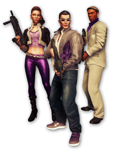 saints row the third character