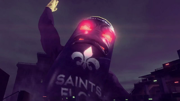 Saints Row IV Announce Teaser - giant saints flow