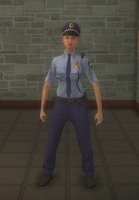 Cop - beat hispanic female - character model in Saints Row 2