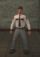 Cop - security hispanic male - character model in Saints Row 2