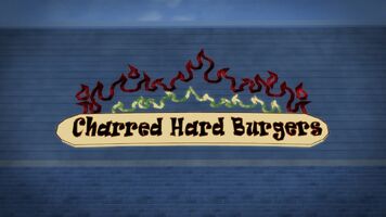 Charred Hard Burgers - exterior logo