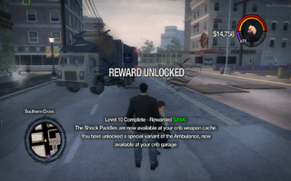 Shock Paddles and Ambulance unlocked SR2