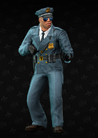 Cop - sniper - Mayweather - character model in Saints Row The Third