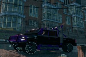 Compensator - Black and Purple in Saints Row The Third