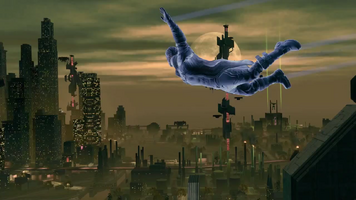 Saints Row IV Announce Teaser - flying - 3 count