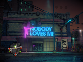 Nobody Loves Me exterior in Saints Row IV