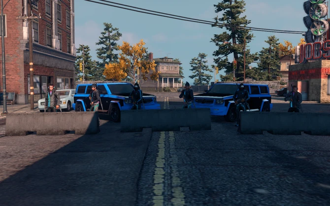 Small Deckers roadblock (level 3)