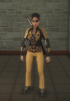 Ronin - female lieutenant - asian - character model in Saints Row 2