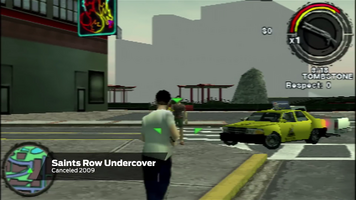 Saints Row Undercover - Gameplay with Tombstone and Taxi