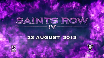 Saints Row IV Announce Teaser - release date