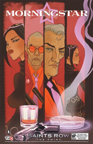 Artwork of the Morningstar Specialist (second from left)